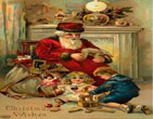 Santa claus vintage 77